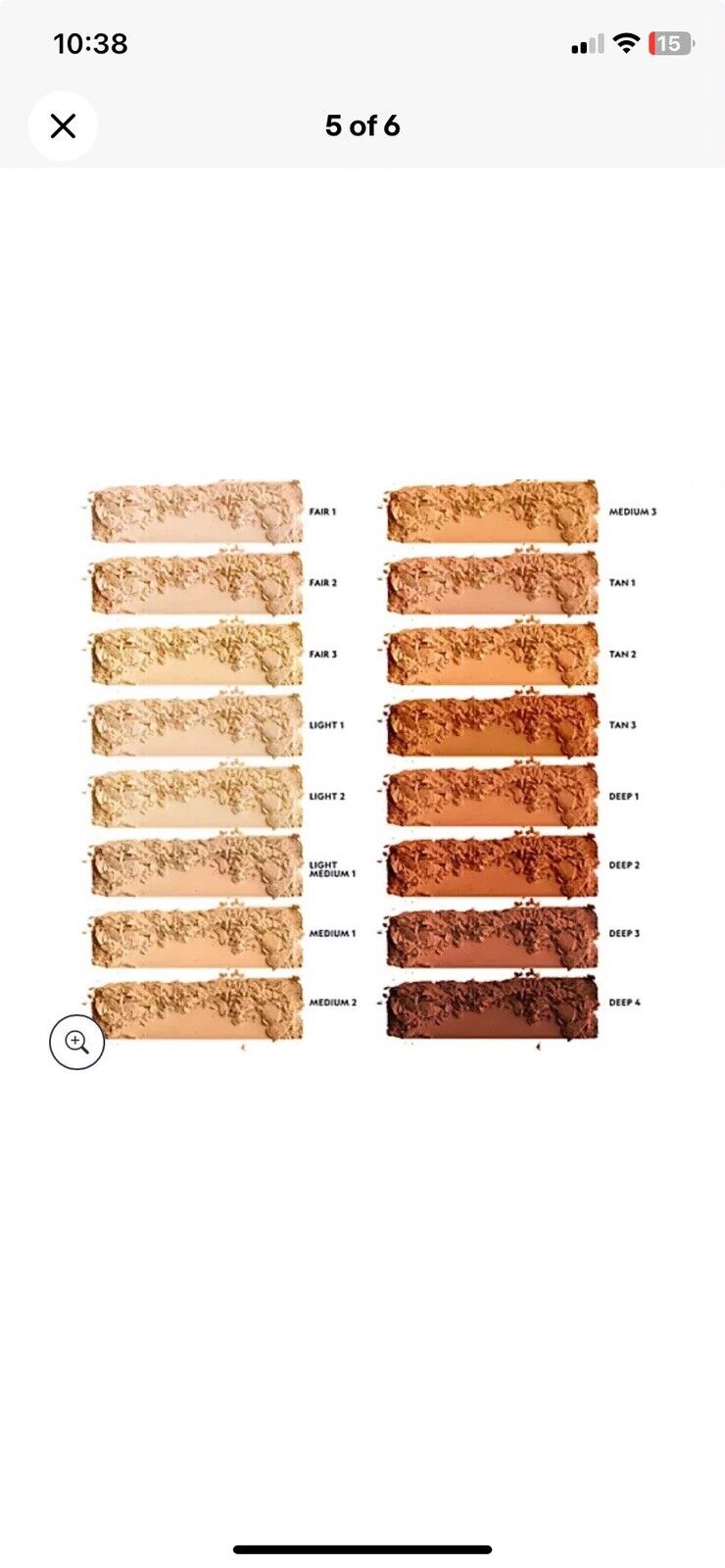 YENSA Super Serum Silk Pressed Powder Foundation - Deep 3- 0.35oz / 10g