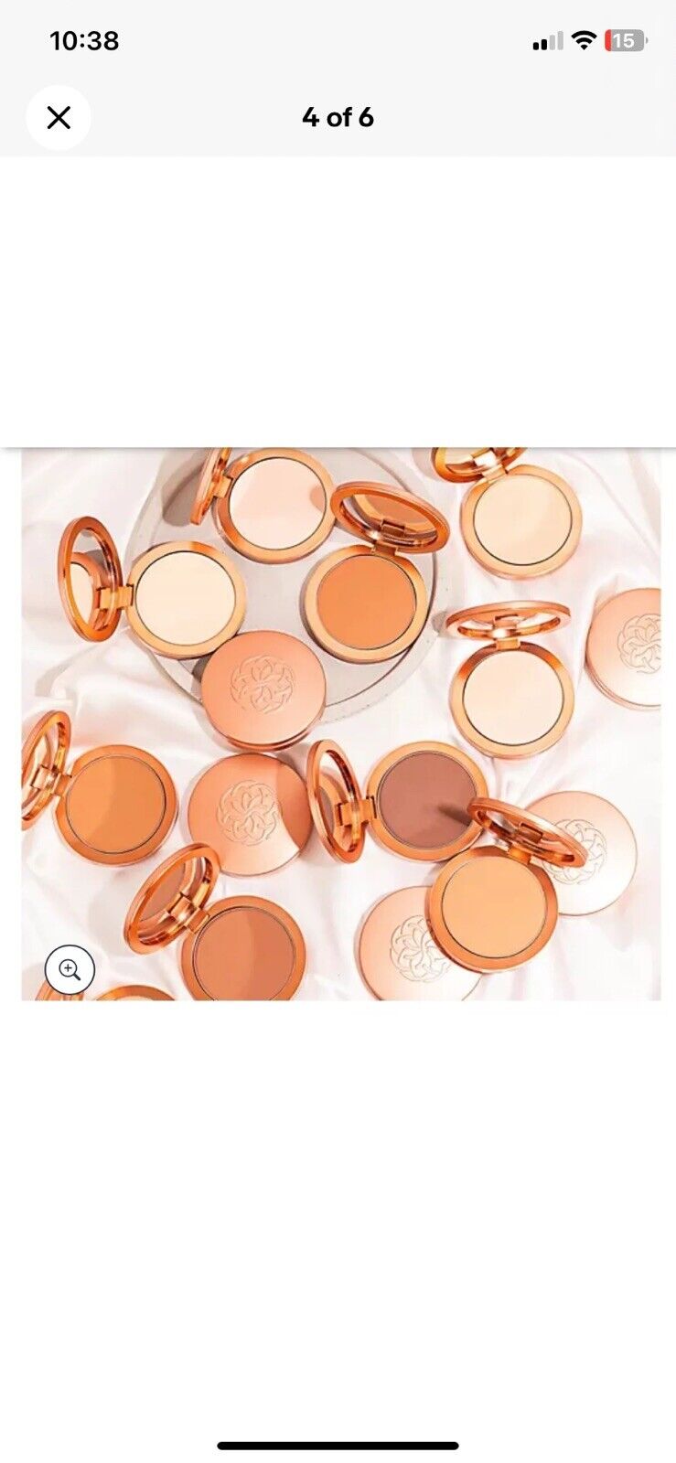 YENSA Super Serum Silk Pressed Powder Foundation - Fair 3 - 0.35oz / 10g